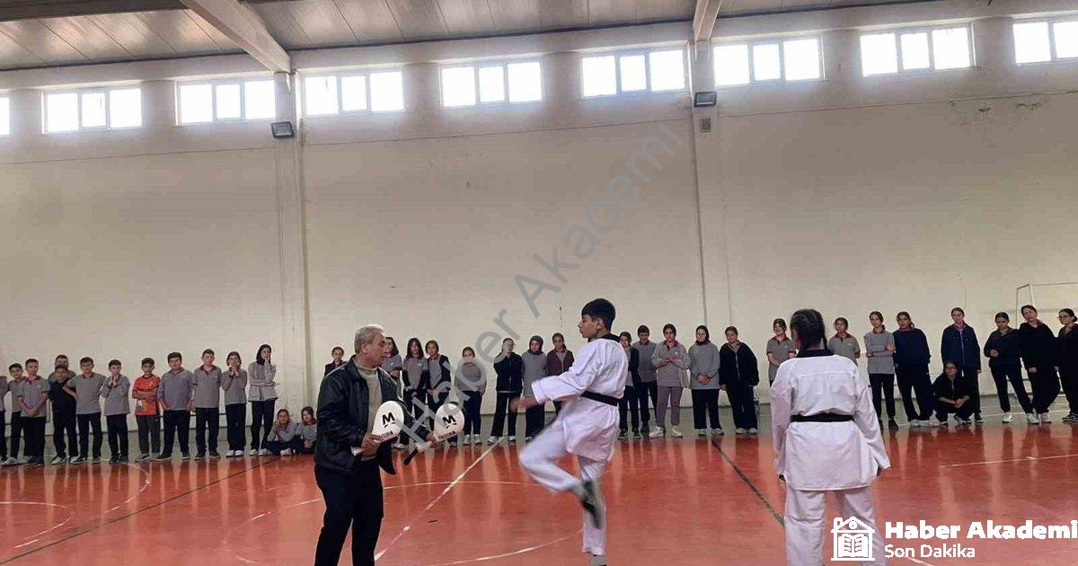 "Pazarlar'da Dev Spor Hamlesi: 100 Lisanslı Sporcu Hedefi" başlıklı haber için fotorealistik, profes