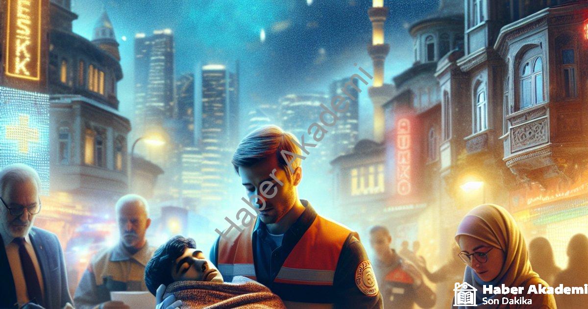 "Uşak'ta Yüreklere Su Serpen Haber: Kayıp Genç Sağ Salim Bulundu" başlıklı haber için fotorealistik,