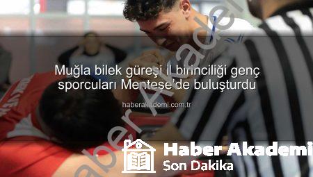 Muğla bilek güreşi il birinciliği genç sporcuları Menteşe’de buluşturdu