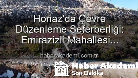 Honaz’da Çevre Düzenleme Seferberliği: Emirazizli Mahallesi Yeniden Şekilleniyor