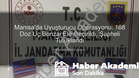 Manisa’da Uyuşturucu Operasyonu: 168 Doz Uç Bonzai Ele Geçirildi, Şüpheli Tutuklandı