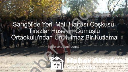 Sarıgöl’de Yerli Malı Haftası Coşkusu: Tırazlar Hüseyin Gümüşlü Ortaokulu’ndan Unutulmaz Bir Kutlama