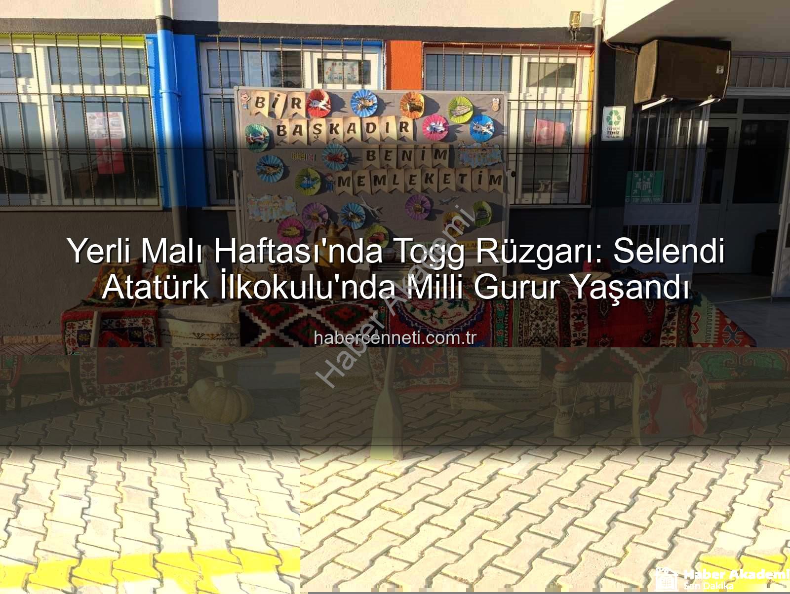 Yerli Malı Haftası Togg - Yerli Malı Haftası Coşkusu Togg İle Taçlandı: Selendi'de Üretim Ruhu Canlandı