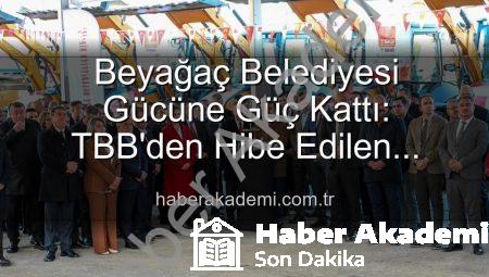 Beyağaç Belediyesi Gücüne Güç Kattı: TBB’den Hibe Edilen Damperli Kamyonet Hizmete Hazır